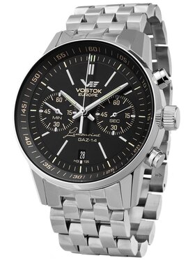 Vostok Europe Vostok Europe Zegarek 6S21-565A599B Srebrny