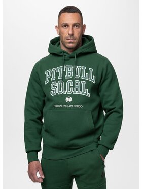 PITBULL PITBULL Bluza SO CAL Zielony Regular Fit