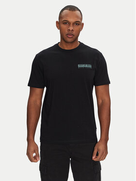 Napapijri Napapijri T-Shirt S-Vignoni NP0A4ILX Czarny Regular Fit