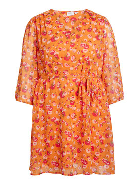 Evoked Vila Vila Рокля 14084754 Розов Regular Fit