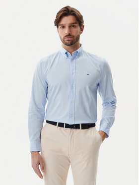 Tommy Hilfiger Tommy Hilfiger Cămașă Core Flex MW0MW39988 Albastru celest Regular Fit