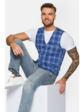 Lancerto Lancerto Kamizelka Espana Niebieski Regular Fit