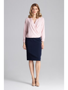 FIGL FIGL Halenka M659 Růžová Regular Fit