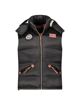 Geographical Norway Geographical Norway Kamizelka WY3828H/GN-BLACK Czarny Regular Fit