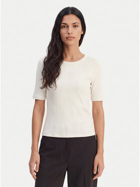 Calvin Klein Calvin Klein Tricou Varigated LV044F211G Écru Slim Fit