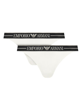Emporio Armani Underwear Emporio Armani Underwear Tanga szett EW000405 AF10881 M0069 Fehér