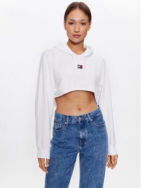 Tommy Jeans Tommy Jeans Pulóver DW0DW16126 Fehér Regular Fit