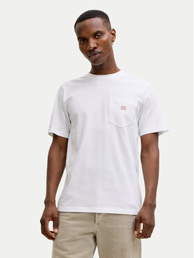 Jack & Jones Jack & Jones T-Shirt Blucaleb 12293019 Biały Regular Fit