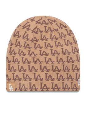 New Era New Era Шапкa Jacquard Skull Bean 60565440 Бежевий