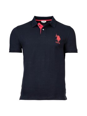 U.S. Polo Assn. U.S. Polo Assn. Polo 28712 Granatowy Comfort Fit