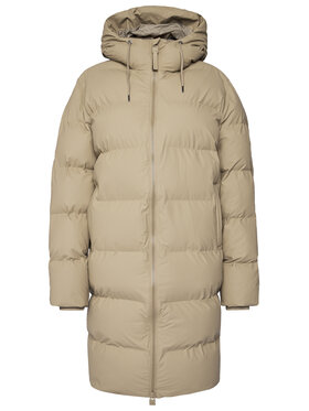 Rains Rains Kurtka zimowa Unisex 15130 Beżowy Regular Fit