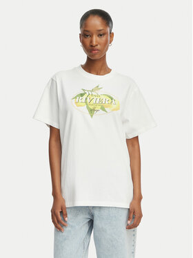 HUGO HUGO Tricou Vintage 50561264 Alb Regular Fit
