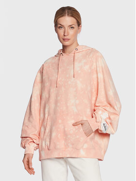 Guess Guess Bluza Home Sweet Home W3RQ22 K9R31 Pomarańczowy Relaxed Fit