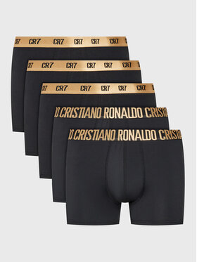 Cristiano Ronaldo CR7 Cristiano Ronaldo CR7 Комплект 5 чифта боксери Basic 8123-49 Черен