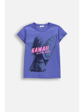 Coccodrillo Coccodrillo T-Shirt WC6143201VGB-016 Fioletowy Regular Fit