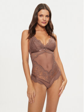 Hunkemöller Hunkemöller Bodi Arabella 300177 Pruun