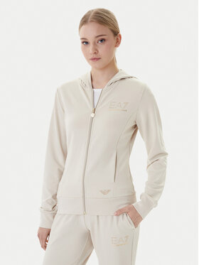 EA7 Emporio Armani EA7 Emporio Armani Majica dugih rukava 7W001044 AF12482 U1088 Bež Regular Fit