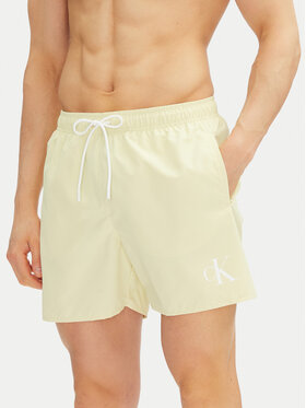 Calvin Klein Swimwear Calvin Klein Swimwear Úszónadrág KM0KM01101 Zöld Regular Fit