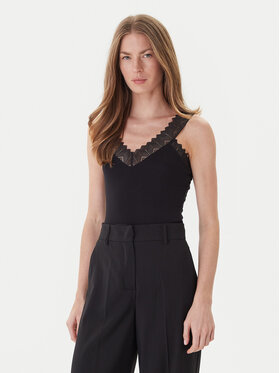 Morgan Morgan Top 242-DNAE Nero Slim Fit