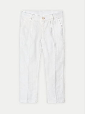 Mayoral Mayoral Stoffhose 3563 Weiß Slim Fit
