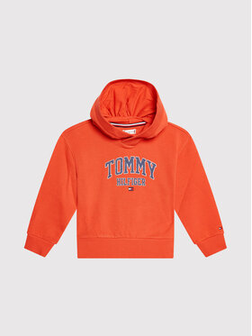 Tommy Hilfiger Tommy Hilfiger Mikina Essential Varsity KG0KG05676 D Červená Regular Fit