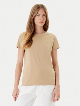 BOSS BOSS T-Shirt C_Esogo_1 50506973 Beżowy Slim Fit