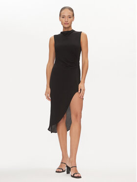 DKNY DKNY Sukienka letnia D2A4B3AR Czarny Regular Fit