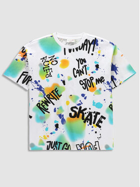 Coccodrillo Coccodrillo T-Shirt WC3143202SKJ Biały Regular Fit