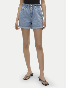 Vero Moda Vero Moda Szövet rövidnadrág Lyra 10307784 Kék Loose Fit