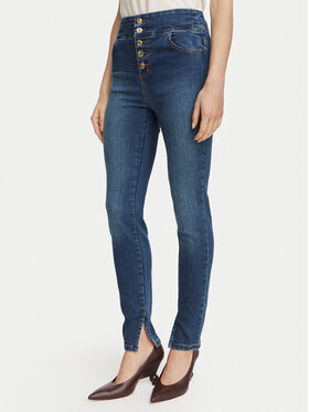 Rinascimento Rinascimento Džinsi CFC0129903003 Zils Skinny Fit