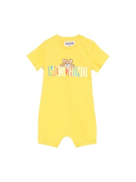 LOVE MOSCHINO LOVE MOSCHINO Komplet body i śpiochy mpy022_laa02_50577 Żółty