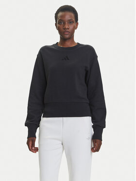 adidas adidas Μπλούζα ALL SZN French Terry JJ1259 Μαύρο Regular Fit