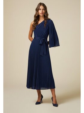 Oltre Oltre Vestito 7009J000873N024 Blu A-Line Fit