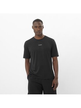 Salomon Salomon T-Shirt SHKout CORE SS TEE M Czarny Regular Fit