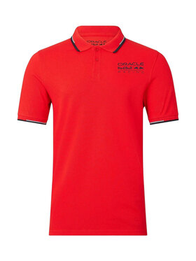 Red Bull Racing Red Bull Racing Polo Core Mono Czerwony Regular Fit