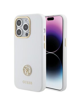 Guess Guess Etui na telefon iPhone 15 Pro Max Biały