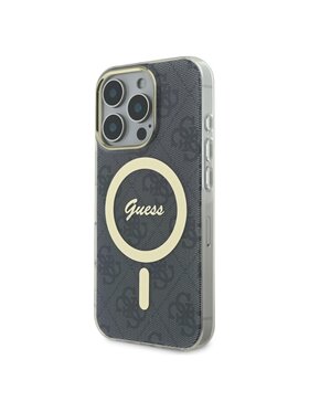 Guess Guess Etui na telefon iPhone 16 Pro Max Czarny