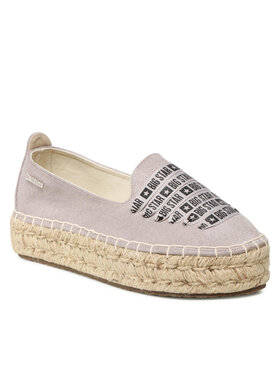 Big Star Shoes Big Star Shoes Espadryle JJ274890 Szary