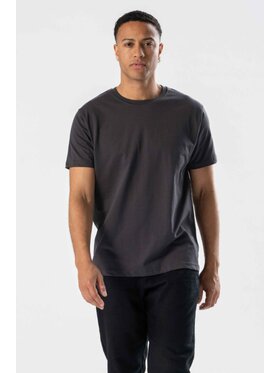 TeeShoppen TeeShoppen T-Shirt 'Basic Collection' Szary Regular Fit