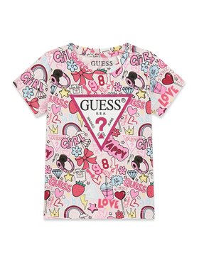 Guess Kids Guess Kids T-Shirt 183728 Kolorowy Classic Fit