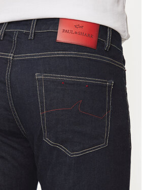 Paul&Shark Jeans Hlače 14314100 Modra Slim Fit