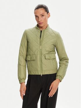 Geox Geox Giacca di transizione Amabel W5520F T3132 F3275 Verde Regular Fit