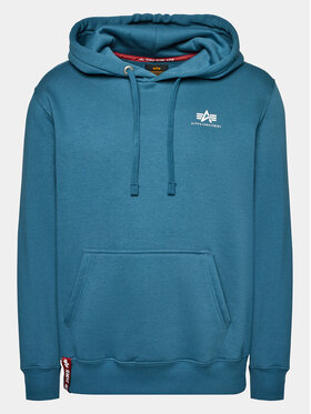 Alpha Industries Alpha Industries Sweatshirt Basic Small Logo 196318 Dunkelblau Regular Fit