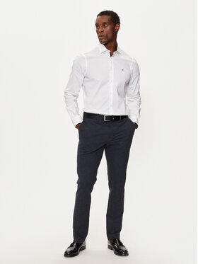 Tommy Hilfiger Košulja MW0MW36918 Bijela Slim Fit