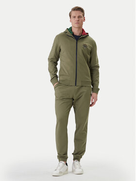 Aeronautica Militare Aeronautica Militare Tepláková súprava 261TF0108UF00674 Zelená Regular Fit