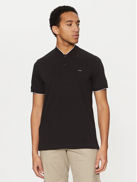 Calvin Klein Calvin Klein Polo K10K114139 Czarny Regular Fit