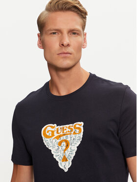 Guess T-shirt M4BI44 I3Z14 Tamnoplava Regular Fit