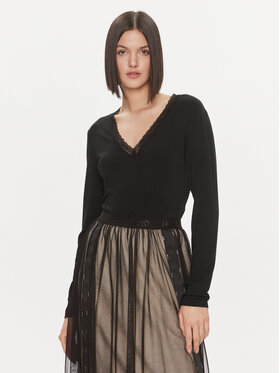 Liu Jo Liu Jo Bluzka 5F3129 J5360 Czarny Regular Fit