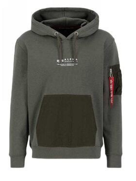 Alpha Industries Alpha Industries Bluza AI.108330-142-3XL Khaki Regular Fit