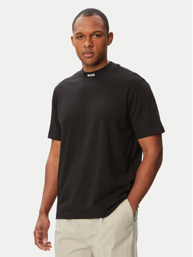 BOSS BOSS Marškinėliai Tee Collar 50562120 Juoda Relaxed Fit